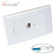 Cat6 1Port Keystone Wall Plate RJ45 Network LAN Cat 6 Coupler F/F Kw1C6ff