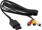 WICAREYO 6ft AV TV Video AV Cable for Gamecube SNES NGC N64 console