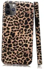 Cheetah Print Phone Case Compatible with,Cute Brown Leopard iPhone 15 Pro Max