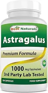 Best Naturals Astragalus Capsule, 1000 mg, 120 Count