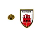 pins pin's flag national badge backpack hat shield world gibraltar