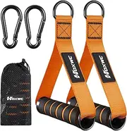 Cable Handles Gym Equipment, Heavy Duty Resistance Band Handles, Replacement Exercise Handles for Cable Machine, Pulley System, Strength Trainer, Pull Down Workout, Home Gym Cable Attachments