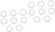 Baluue 2sets Lash Extension Tapes Lash Glue Alternative Non-woven Comfortable Breathable -friendly 8pcs*2