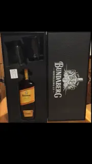New Bundaberg Rum Tool Box With Select Vat 207 Bottle.