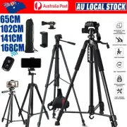Professional Camera Tripod Stand Mount Remote + Phone Holder for iPhone AU STOCK