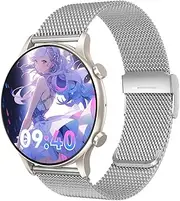[Generic] Women's Smart Watch 1.32 Inch Screen (Answer/Make Call) Female Ultra-Thin NFC Waterproof AI Voice Assistant Activity Tracker for Android iOS