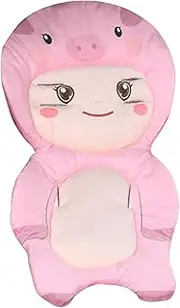 Baby Car Seat Head Support,Stroller Head Support for Baby | Cute Soft Baby Car Seat Stroller Mat, Breathable Cartoon Baby Stroller Cushion for Dad Mom Babies and Toddler