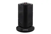 Safemore VPS Original Power Stackr 3 Level with 10 Power Outlets & 4 USB - Black (SM-GL2U003-BK)
