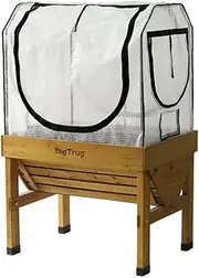 Small Greenhouse Frame & Multi Cover Set White
