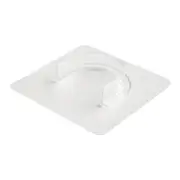 Transparent Shower Rod Bracket Premium Plastic Material Long lasting Use