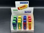 Staedtler 525 PS1 S PVC-Free Eraser with Sliding Plastic Sleeves - Assorted Colo