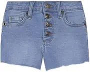 [Gocco] Girls' Denim Shorts, Denim Blue