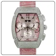 Womens Watch-Zeno Ginger Startech Big Date "Extravagant XL-Chronograph" in Pink