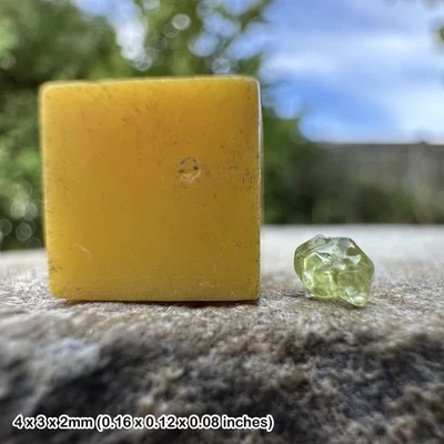 Authentic peridot gem crystals, raw stone for jewelry making & energy healing
