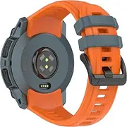 VeveXiao Breathable Sport Band Compatible With Garmin Instinct 3 solar 45mm Strap, 22mm Quick Release Sport Silicone Bracelet Watch Strap instinct 3 Amoled 45mm Replacement Bands, Medium, Silicone, No