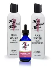 Rice Protein Water Shampoo & Conditioner Bundle Set