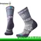 【全家遊戶外】㊣ SmartWool 美國 女PhD戶外輕量減震印花中筒襪 灰/中性灰 SW000767052 /美麗諾羊毛