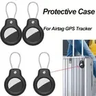 For Apple AirTag Secure Holder with Wire Cable Air Tag Lock Case Key-4PACK