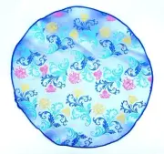 Lord R Colton Masterworks Pocket Round Positano Blue Flora Silk - $75 Retail New