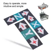 Label Sticker XYZ Marker Instruction For Engraving Machine Tools New