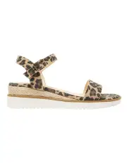 [Sandler] Verona Sandals in Animal Fabric