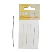 Big Eye Needles 2 Inches Long 43262 Super Easy to Thread! 2 1/8" long Beading