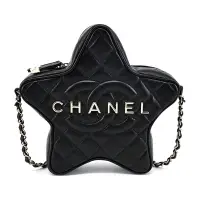 在飛比找Yahoo奇摩購物中心優惠-CHANEL Star Handbag 經典雙C LOGO小
