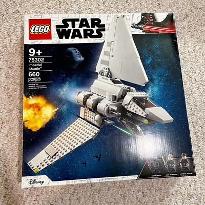 LEGO Star Wars Imperial Shuttle 75302 Retired - NEW! SEALED! Darth&Luke Minifigs