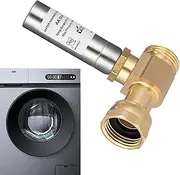 Water Hammer Arrestor Washing Machine | Efficient Hammer Arrestor - Metal Water Hammer Arrestor for Washing Machine, Thread Hammer Arrestor for Garden Hose, Faucet, 3/4NH