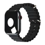 Hoco Apple Watch Ocean Band for Series 38 / 40 / 41 / 42 mm (Black)