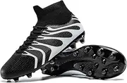 DGJG Unisex-Adult Soccer Cleats for Men Indoor/Outdoor Futsal Training Big Boys Football Shoes