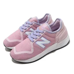 New Balance 休閒鞋 YH247SJ3 W 寬楦 女鞋 紐巴倫 基本款 簡約 舒適 穿搭 中大童 粉 紫 YH247SJ3W