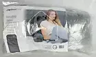 18"x15" Milliard Reading Pillow w/ Shredded Memory Foam Back Rest - NEW - Gray