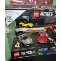 在飛比找蝦皮購物優惠-樂高原廠展示商品盒包含車子Lego speed系列 場景