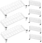 UPKOCH 8pcs Traffic Fence Road Sign for Table Play Realistic Micro Scene Barricades for City Traffic Simulation