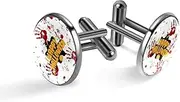 [Generic] Men's Cufflinks, Happy Hallowenn Bloody Hand Cuff Links for Men, Classic Cufflinks Black for Suit Shirt Wedding Business Birthday Jewelry Gift