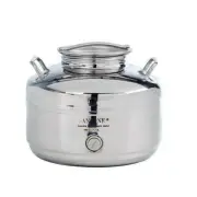 Sansone Stainless Fusti Tank - 10 L (2.6 gal) - Fermenter Beer Wine Moonshine