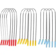 Yuzee 24pcs Hot Roller Clips Hot Rollers Curler Clips Hot Roller Clips Replacement U-shaped Clips-Good