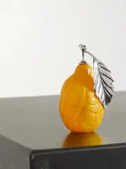 [Buccellati] Buccellati - Lemon Sterling Silver And Glass Table Marker - One size One size Silver