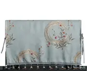 C19 75 Inches Indoor Chinese Style TV Cover Weatherproof and Dust-Proof Screen Protectors Cleaning Cloth for LCD LED