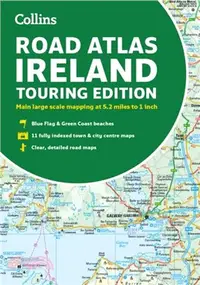 在飛比找三民網路書店優惠-Road Atlas Ireland：Touring Edi