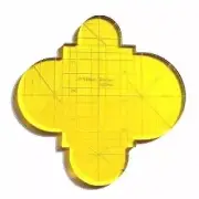Clamshell (Half Circle) Quilting Template HCIR4-5mm