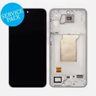 For Samsung Galaxy A35 5G A356 OLED Display Touch Screen Digitizer + Frame Lilac