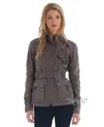 ~NALU~SUPERDRY 極度乾燥 灰色 軍款夾克男 女款