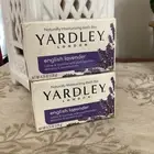 2 -Yardley London English Lavender Moisturizing Bath Bar Soap 4.25 oz each