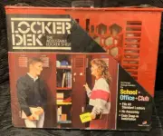 Vtg NOS New Sealed 1990 Locker Dek Adjustable Locker Shelf Red USA School Work