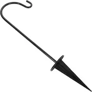 GALPADA Vintage Iron Shepherd Hook for Garden Detachable Metal Hook for Hanging Solar Lanterns Flower Pots Wind Chimes Bird Feeders Elegant Outdoor Decor for Lawn