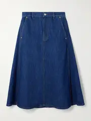 [Gucci] Gucci - Denim Midi Skirt - Royal blue - IT40 IT 40 Blue