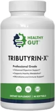 Tributyrin-X | Histamine and Leaky Gut Support | 99% Pure w/Zero Odor | 90