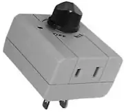Philmore 30-10194B AC Plug-In Dimmer with On/Off Switch - 1.2A 125V 150W Lutron
